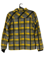 Ritemate Mens Pilbara Polar Fleece Jacket (RMPC056) Yellow/Navy/White