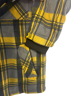 Ritemate Mens Pilbara Polar Fleece Jacket (RMPC056) Yellow/Navy/White