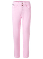 Ritemate Womens Pilbara Bella Cotton Stretch Capri Jeans (RMPC138) Pink