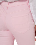 Ritemate Womens Pilbara Bella Cotton Stretch Capri Jeans (RMPC138) Pink