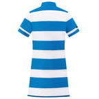 Ritemate Womens Pilbara Madeline Classic Polo Dress (RMPC130) Cornflower/White