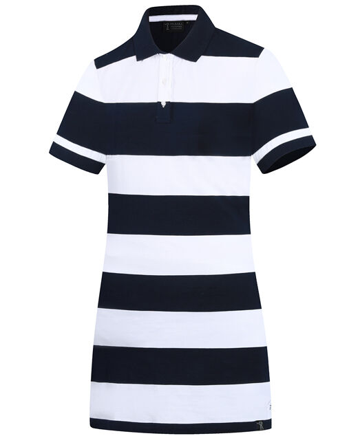 Ritemate Womens Pilbara Madeline Classic Polo Dress (RMPC130) French Navy/White