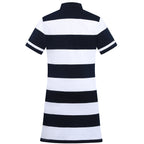 Ritemate Womens Pilbara Madeline Classic Polo Dress (RMPC130) French Navy/White