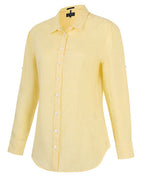 Ritemate Womens Pilbara Florence Classic L/S Linen Shirt (RMPC005) Daisy