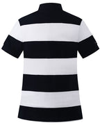 Ritemate Womens Pilbara Sophia Classic Cotton Polo (RMPC122) French Navy/White
