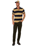 Ritemate Mens Pilbara Classic Cotton Polo (RMPC110) Golden Rough/French Navy