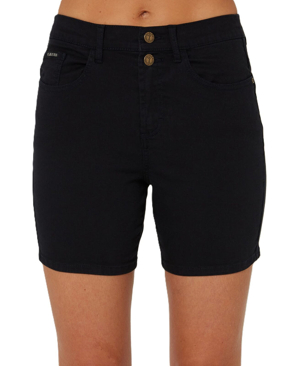 Ritemate Womens Pilbara Mia Cotton Stretch Shorts (RMPC139) Ink Navy