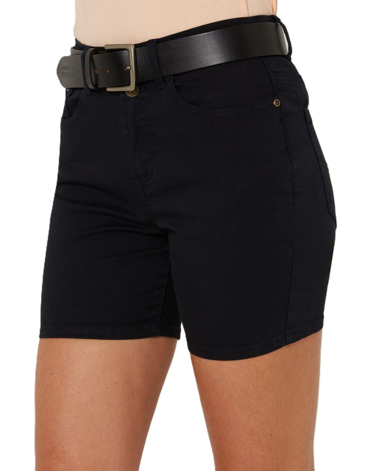 Ritemate Womens Pilbara Mia Cotton Stretch Shorts (RMPC139) Ink Navy