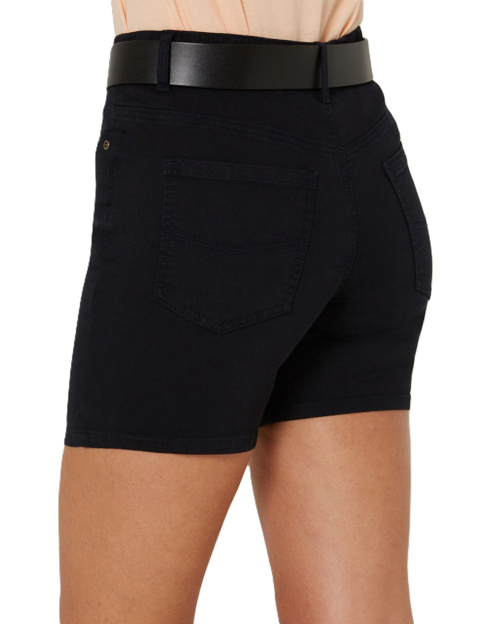 Ritemate Womens Pilbara Mia Cotton Stretch Shorts (RMPC139) Ink Navy