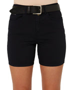 Ritemate Womens Pilbara Mia Cotton Stretch Shorts (RMPC139) Ink Navy