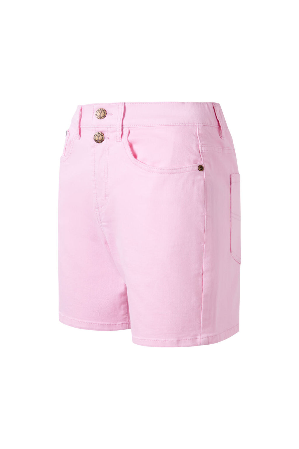 Ritemate Womens Pilbara Mia Cotton Stretch Shorts (RMPC139) Pink