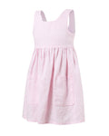 Ritemate Girls Pilbara Zoe Linen Sundress (RMPC159) Pink