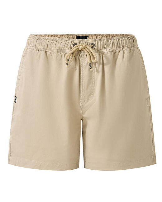 Ritemate Mens Pilbara Cotton Stretch Walk Shorts (RMPC121) Beige