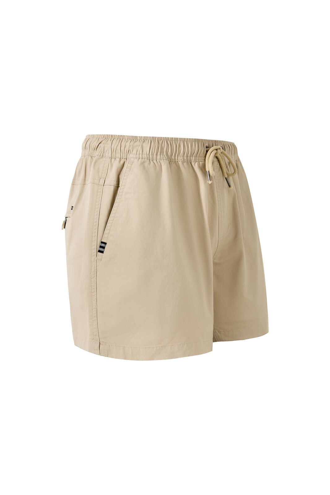 Ritemate Mens Pilbara Cotton Stretch Walk Shorts (RMPC121) Beige