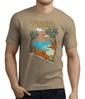 Ritemate Mens Pilbara Paradise S/S Tee (RMTC012) Golden Rough