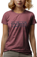 Ritemate Womens Pilbara Game Day S/S Tee (RMTC013) Cardinal