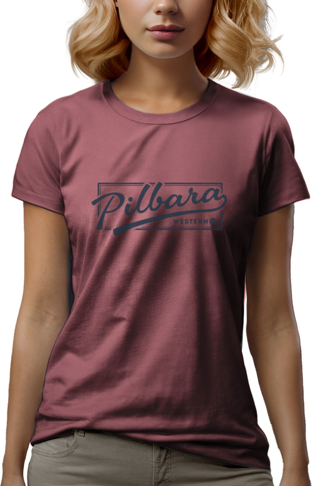 Ritemate Womens Pilbara Game Day S/S Tee (RMTC013) Cardinal