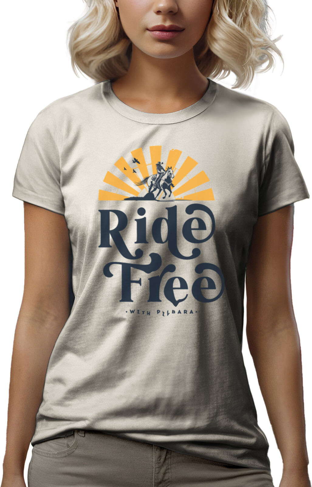Ritemate Womens Pilbara Ride Free S/S Tee (RMTC017) Scour