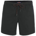 Ritemate Unisex Lightweight Elastic Waist Utility Shorts (RM1010) Black