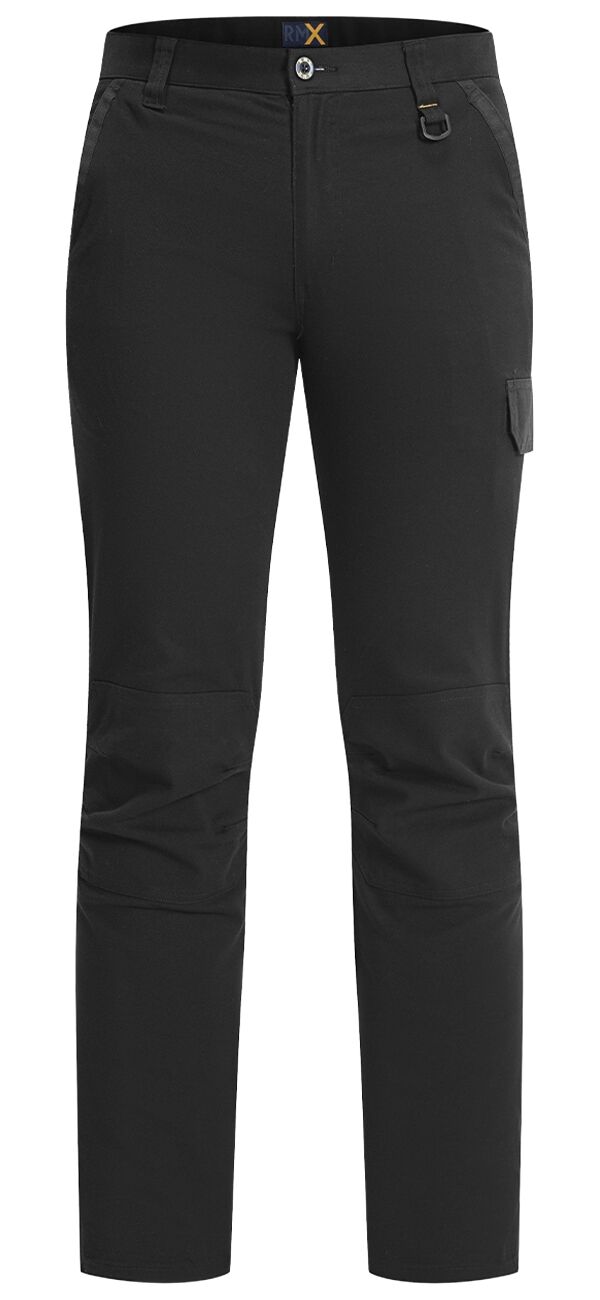 Ritemate Unisex RMX Fleixible Fit Tactical Pants (RMX011) Black