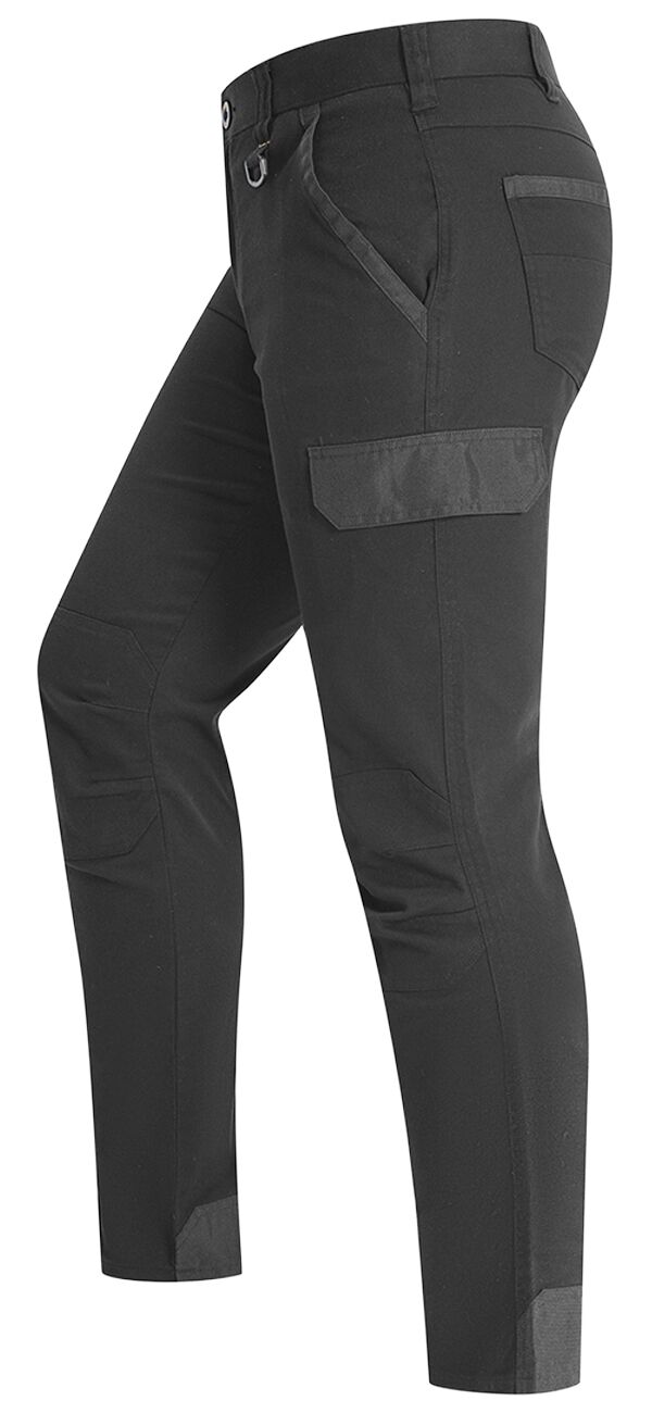 Ritemate Unisex RMX Fleixible Fit Tactical Pants (RMX011) Black