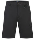 Ritemate Unisex RMX Fleixible Fit Mid Leg Tactical Shorts (RMX011S) Black