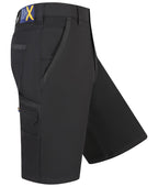 Ritemate Unisex RMX Fleixible Fit Mid Leg Tactical Shorts (RMX011S) Black