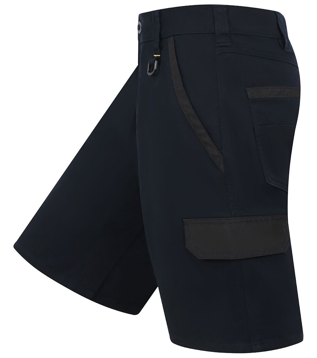 Ritemate Unisex RMX Fleixible Fit Mid Leg Tactical Shorts (RMX011S) Dark Navy