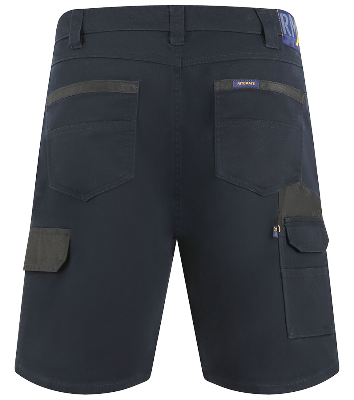 Ritemate Unisex RMX Fleixible Fit Mid Leg Tactical Shorts (RMX011S) Dark Navy