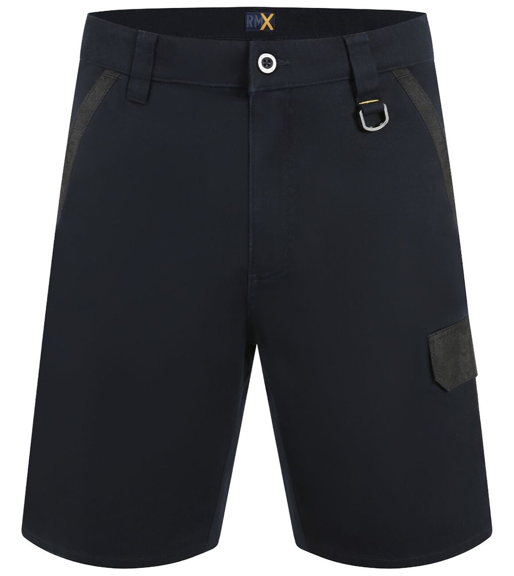 Ritemate Unisex RMX Fleixible Fit Mid Leg Tactical Shorts (RMX011S) Dark Navy