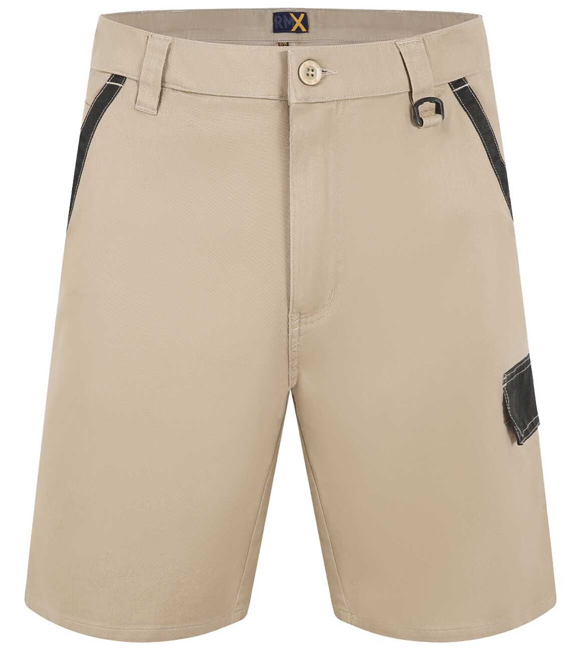 Ritemate Unisex RMX Fleixible Fit Mid Leg Tactical Shorts (RMX011S) Tan