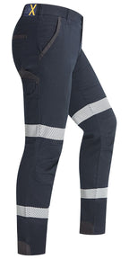 Ritemate Unisex RMX Fleixible Fit Tactical Pants with Reflective (RMX011R) Dark Navy