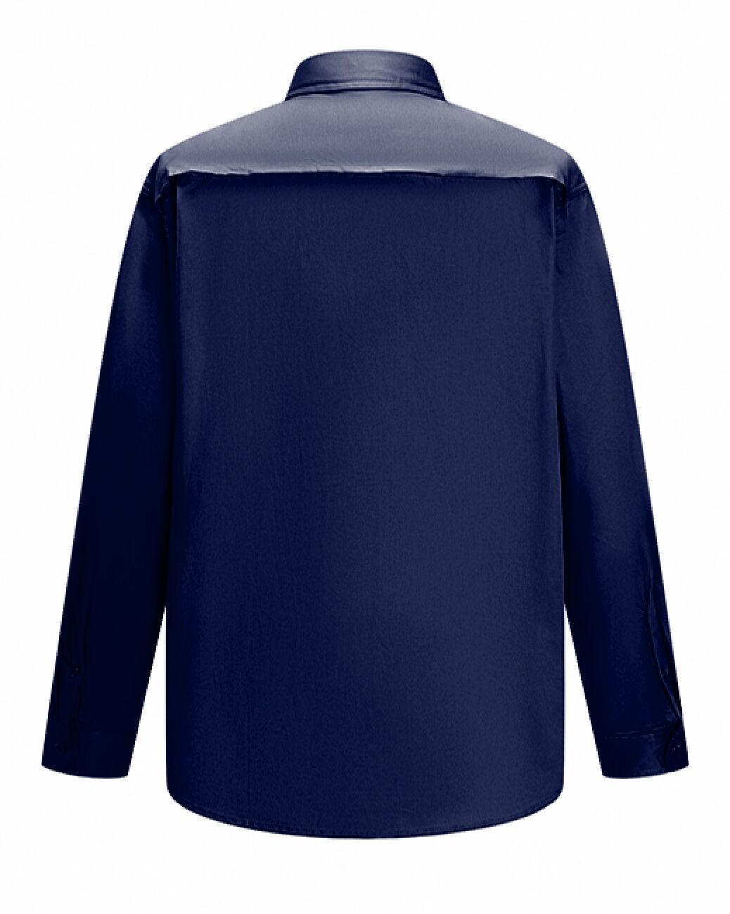 Ritemate Unisex Vented Open Front Lightweight L/S Work Shirt (RM108V3) Navy