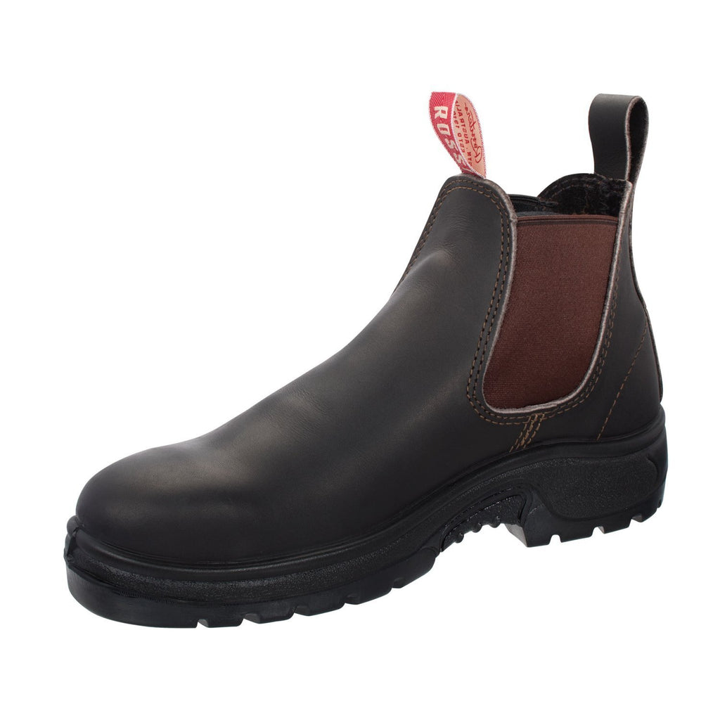 Rossi Mens Boulder Elastic Sided Boots (906) Claret