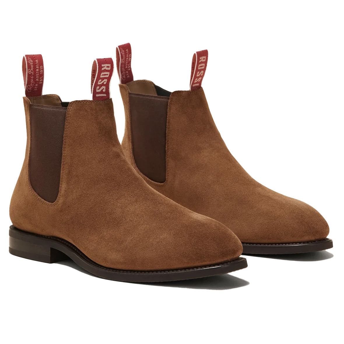 Rossi Boots Unisex Colt Chelsea Boots (504TAN) Tan