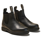 Rossi Boots Unisex Booma Elastic Sided Boots (607BLK) Black 