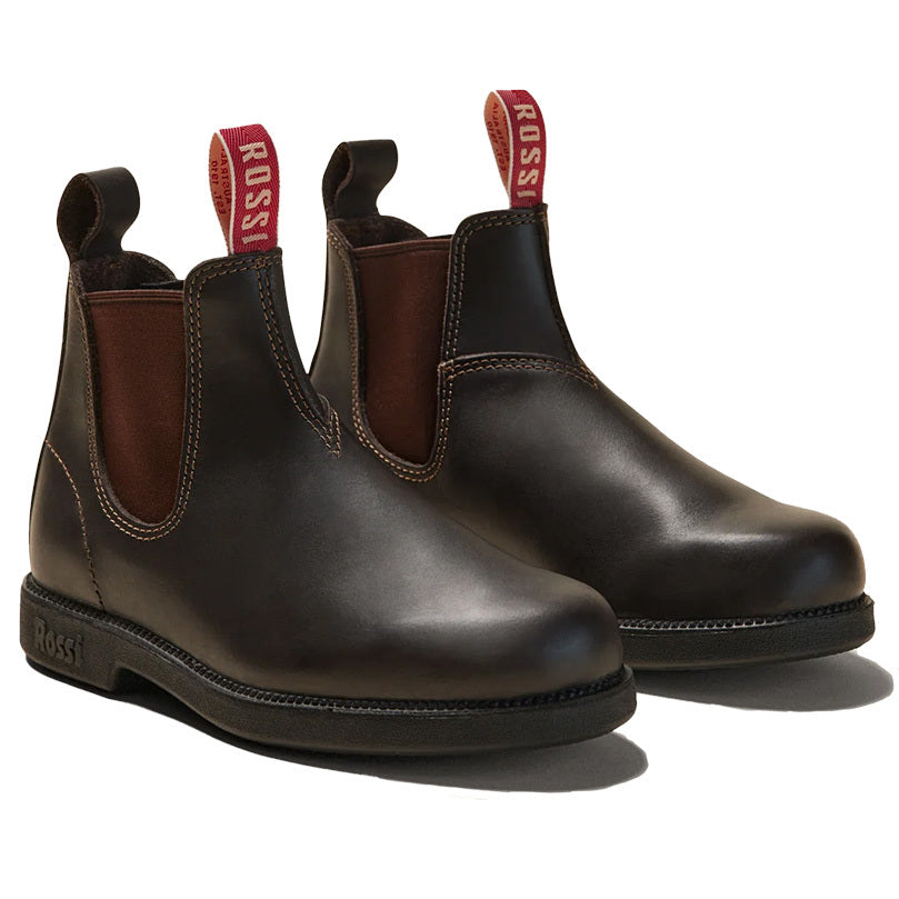 Rossi Boots Unisex Booma Elastic Sided Boots (607CLT) Claret