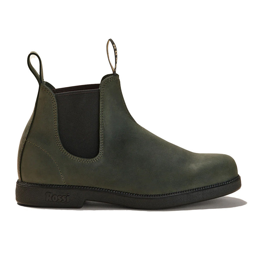 Rossi Boots Unisex Booma Elastic Sided Boots (607MOS) Moss 