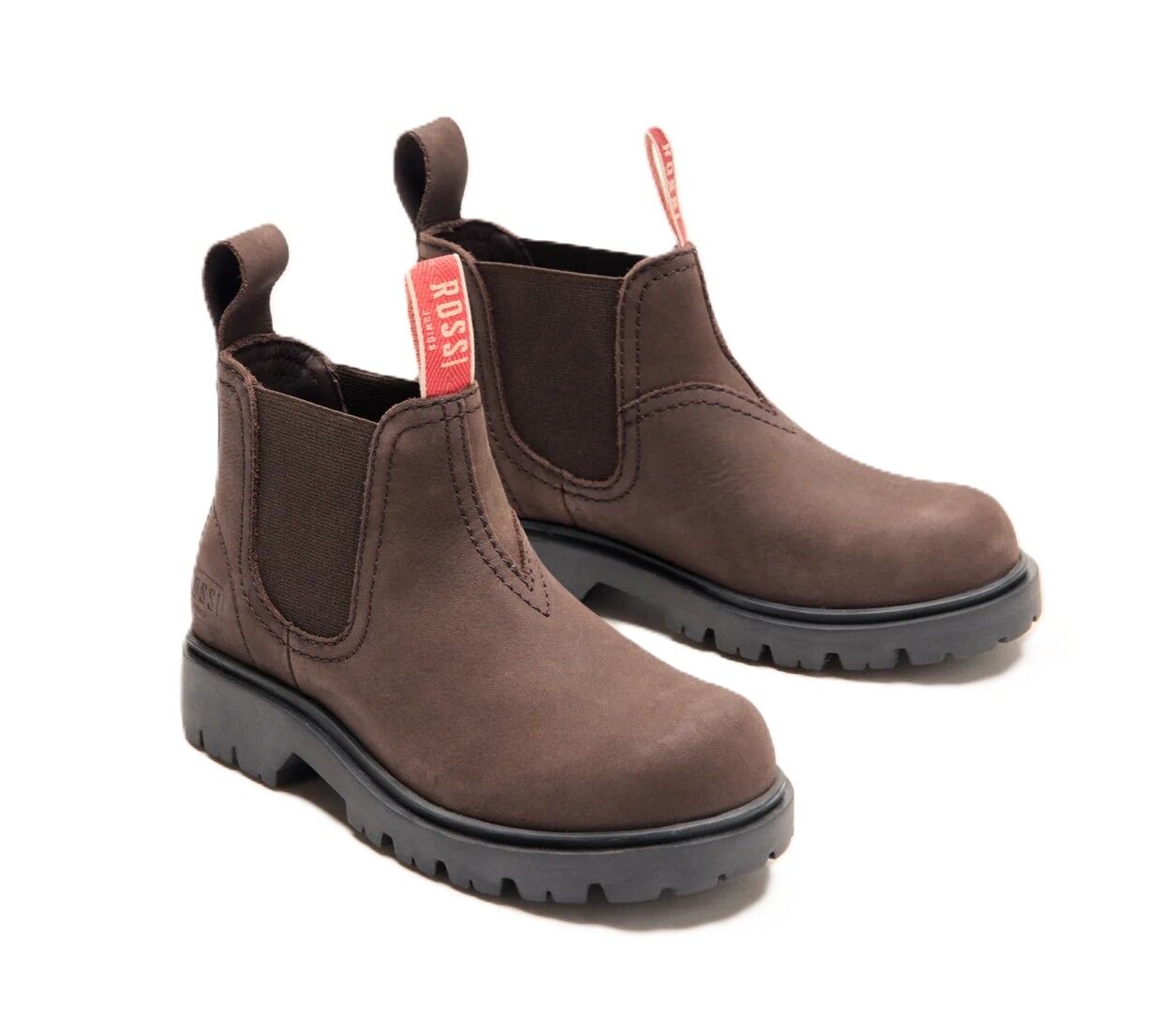 Rossi Boots Childrens Bimberi Chelsea Boots (202BRO) Brown [SD]