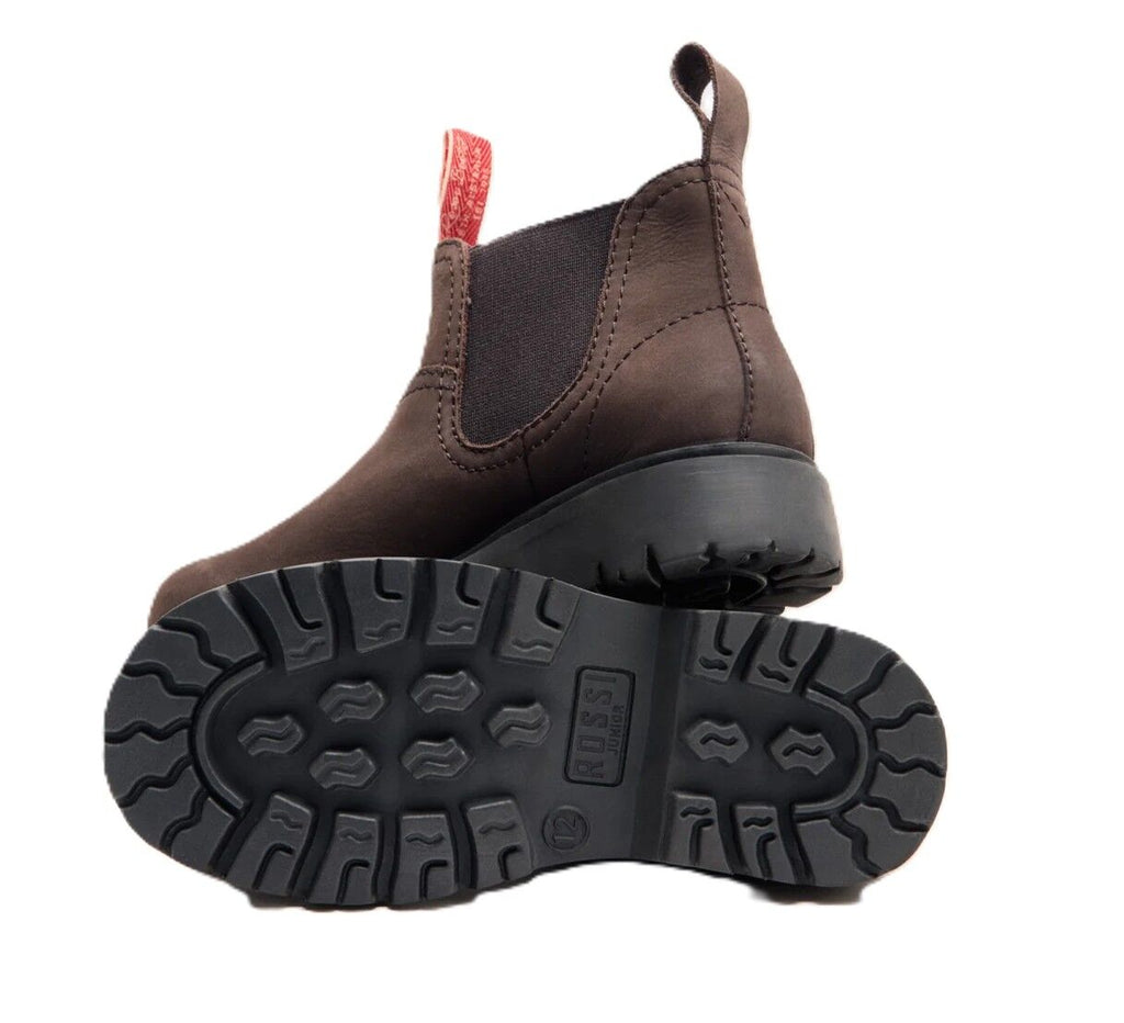 Rossi Boots Childrens Bimberi Chelsea Boots (202BRO) Brown [SD]