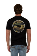 Ringers Western Mens Signature Bull Classic S/S Tee (120004RW) Black/Camo