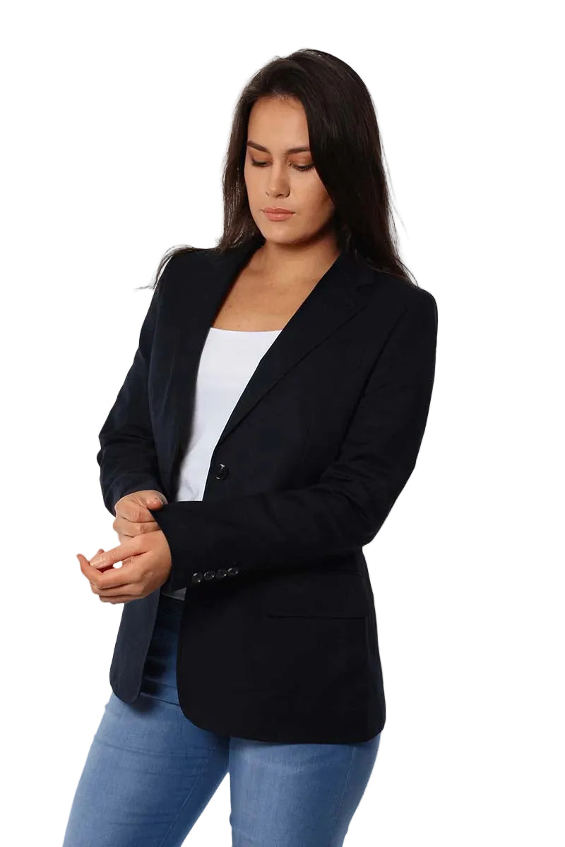 Ringers Western Womens Amelia Blazer (219111654) Dark Navy [SD]