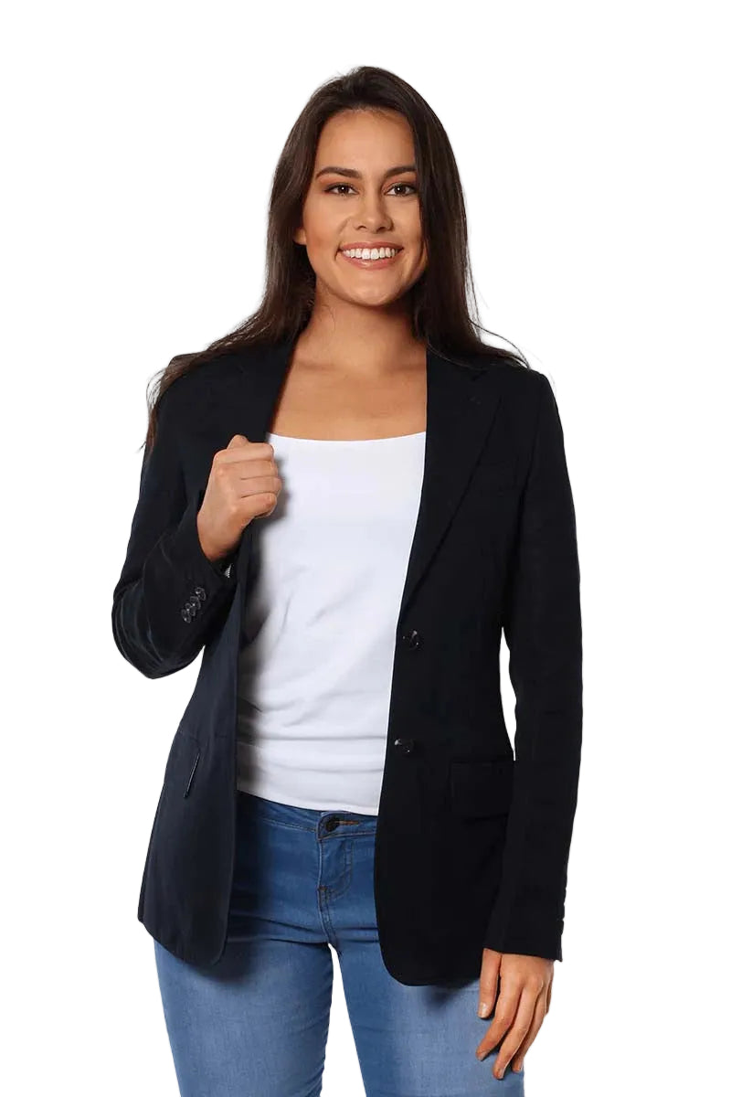 Ringers Western Womens Amelia Blazer (219111654) Dark Navy [SD]