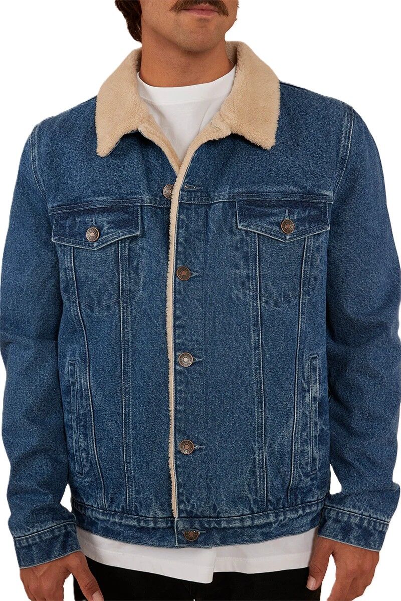 Ringers Western Mens Milawa Denim Jacket (120211801) Midwash Blue [SD]