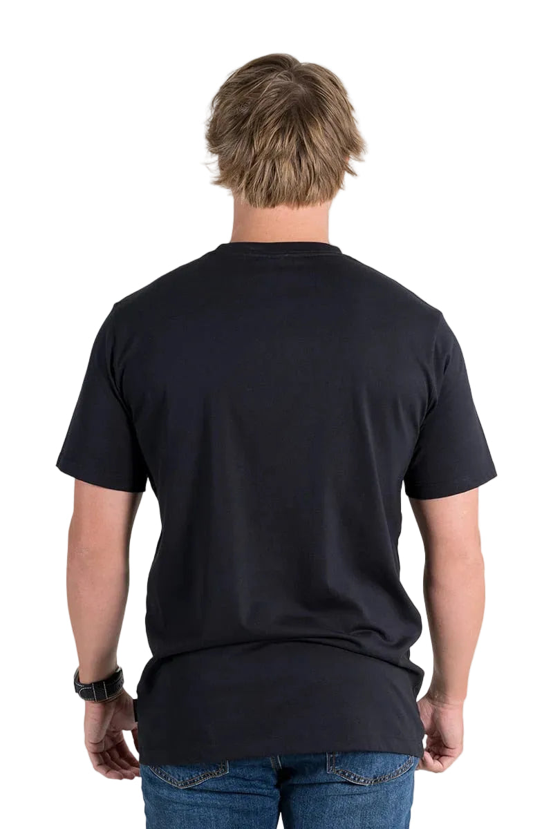 Ringers Western Mens Jarrahdale Classic Fit Tee (121076RW) Black