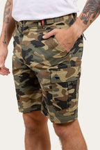 Ringers Western Mens Coober Pedy Ripstop Work Shorts (121102RW) Camo  [SD]