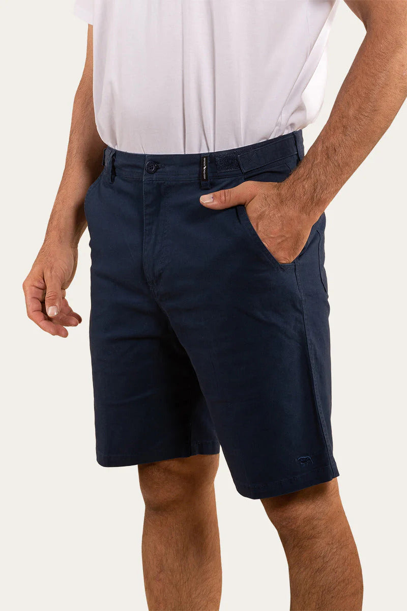 Ringers Western Mens Woodburne Work Shorts (121072RW) Dark Navy  [SD]