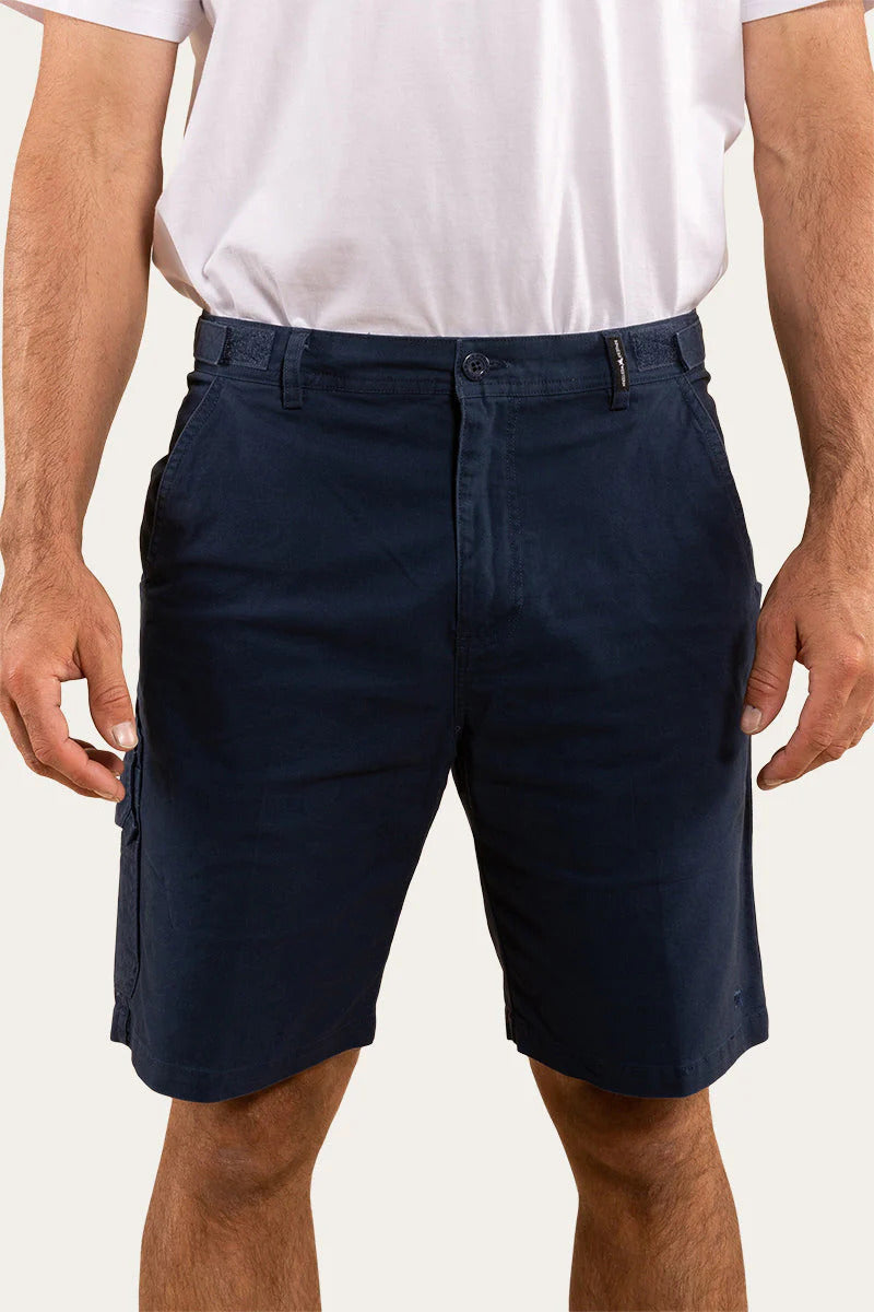 Ringers Western Mens Woodburne Work Shorts (121072RW) Dark Navy  [SD]