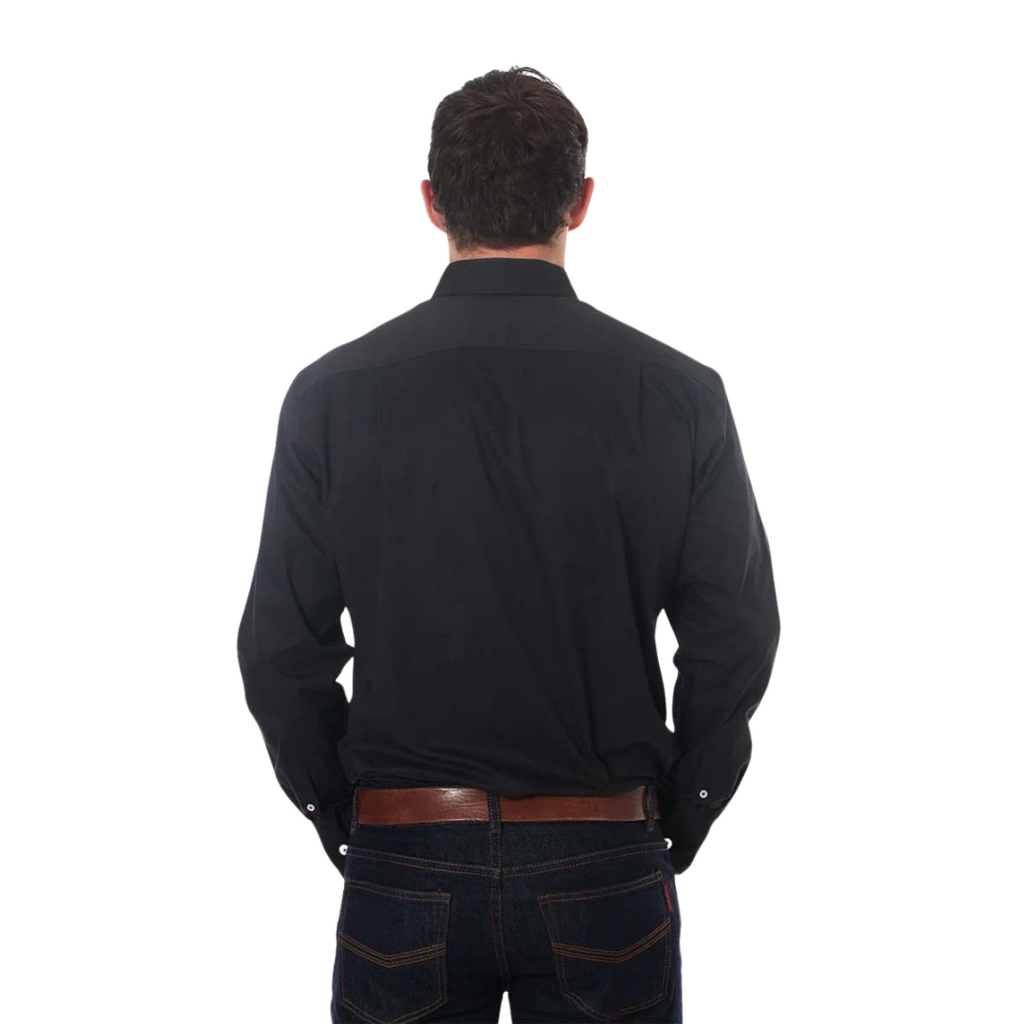Ringers Western Mens Heritage L/S Dress Shirt (118109053) Black