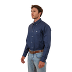 Ringers Western Mens Heritage L/S Dress Shirt (118109053) Navy